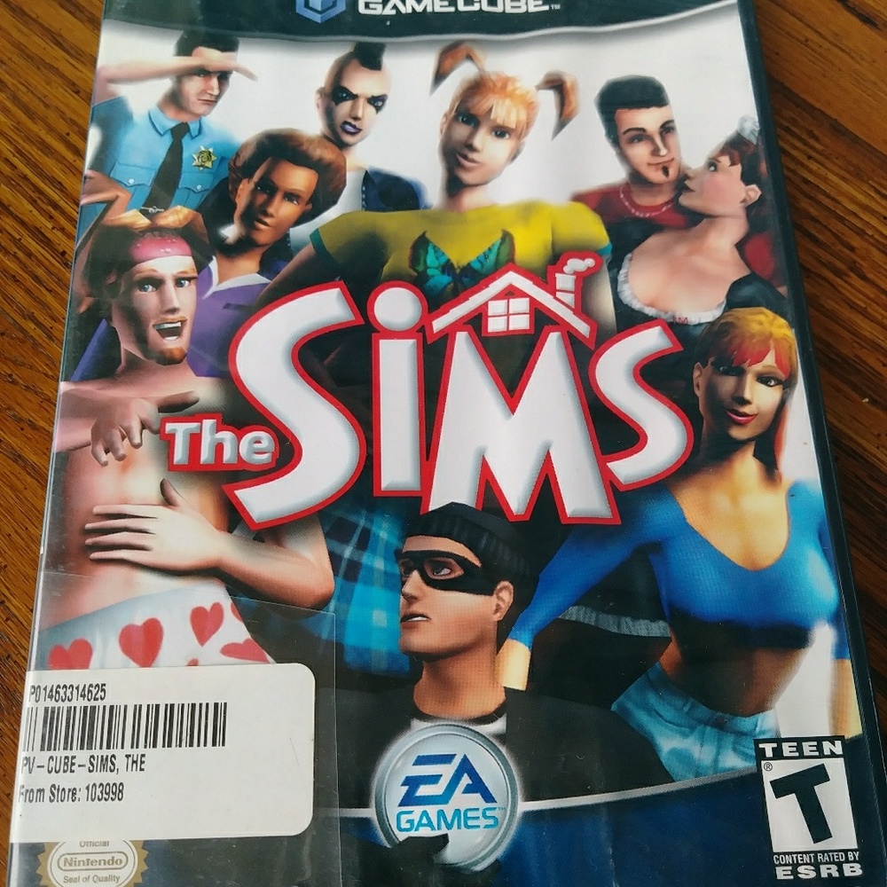 Gamecube the sims game